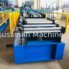 300mm  Cold Rolled C Purlin Roll Forming Machine With Hydraulic Cutting System