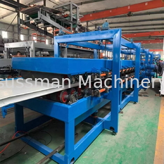 0.4-0.8 Mm Thickness 50mm-250mm Core Thickness Roof & Wall Panel Sandwich Panel Production Line