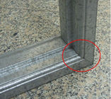Galvanized Steel Sheet Metal Door Frame Cold Roll Forming Equipment PLC Control