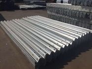 Galvanized Steel Three Waves Motorway Guard Rail Roll Forming Equipment with Gearbox Driving