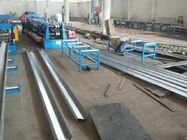 Steel Section Profile Roll Forming Machine , Galvanized Light Steel Metal Joist Making Machine