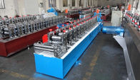 40mm and 60 mm G.I Steel  Sheet Metal Shutter Door Shaft Roll Former / Roll Forming Machinery With Passive Decoiler
