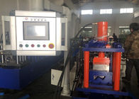 Building Material Ridge Capping Metal Roll Forming Machine For Roof , Low Noise