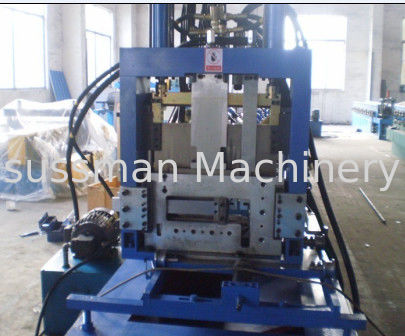 Automatic Change Size  C Z Purlin Making Machine with Automatic PLC Control Hydraulic Punching