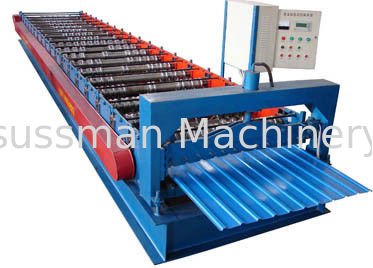 Color Coated Sheet Shutter Door Roll Forming Machine with 17 Forming Groups