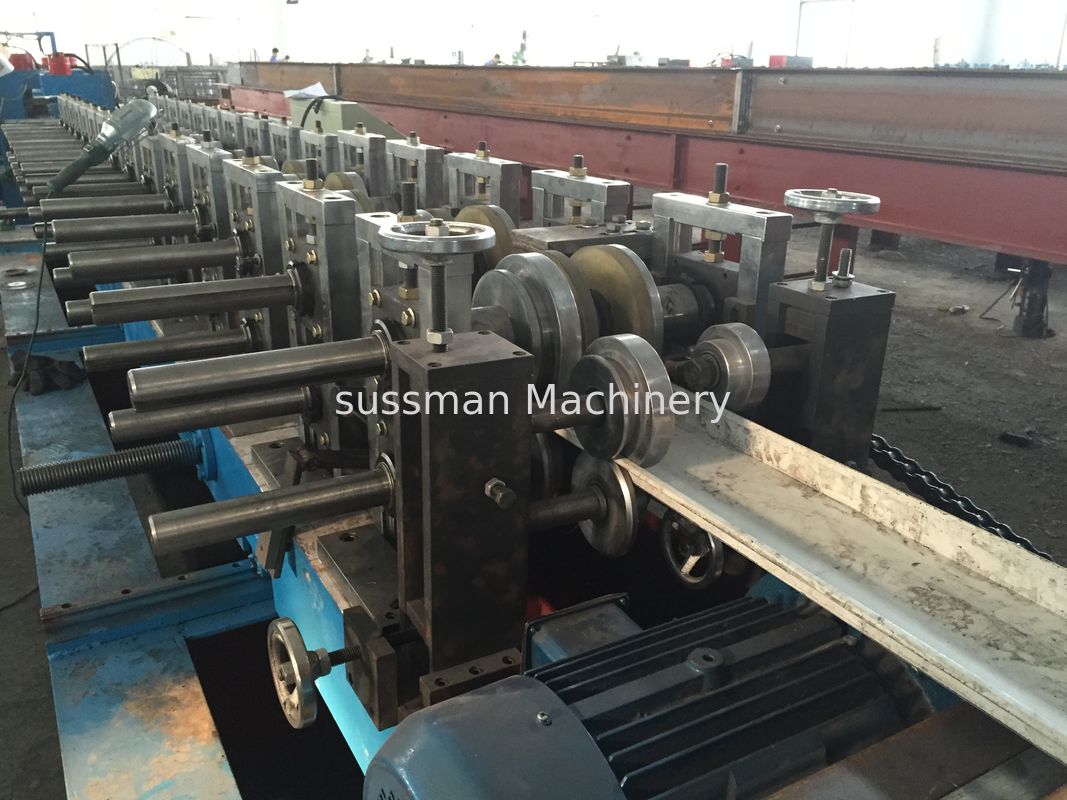 Forming Speed 15m / Min Door Frame Roller Making Machine Gearbox Driving System