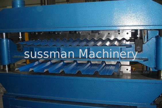 IBR Sheet / Corrugated Double Layer Roll Forming Machine Thickness 0.25mm-0.8mm