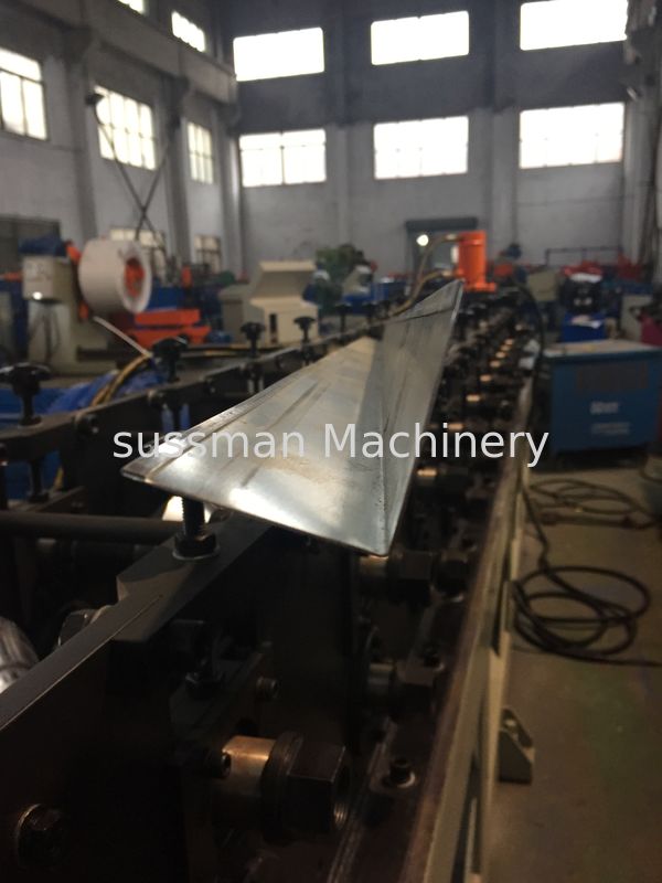 CE&ISO  Equal Angle Bar Steel Profile Roll  Forming Machine 0.8-1.5mm Galvanized Steel Coil
