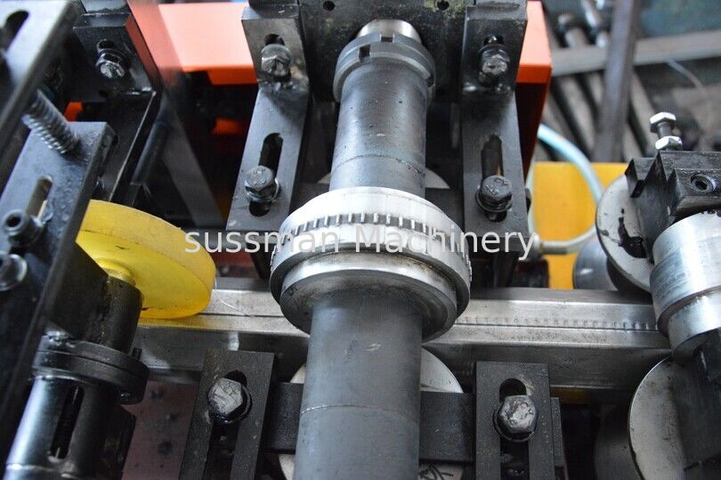 High Speed Roller Shutter Door Roll Forming Machine 70mm Steel Octagon Shaft Pipe