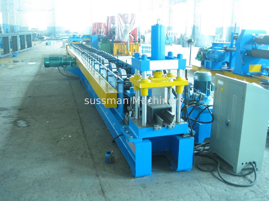 18 Stations 7.5Kw Hydraulic Power Sheet Metal Roll Forming Machines 12 - 15 m / min