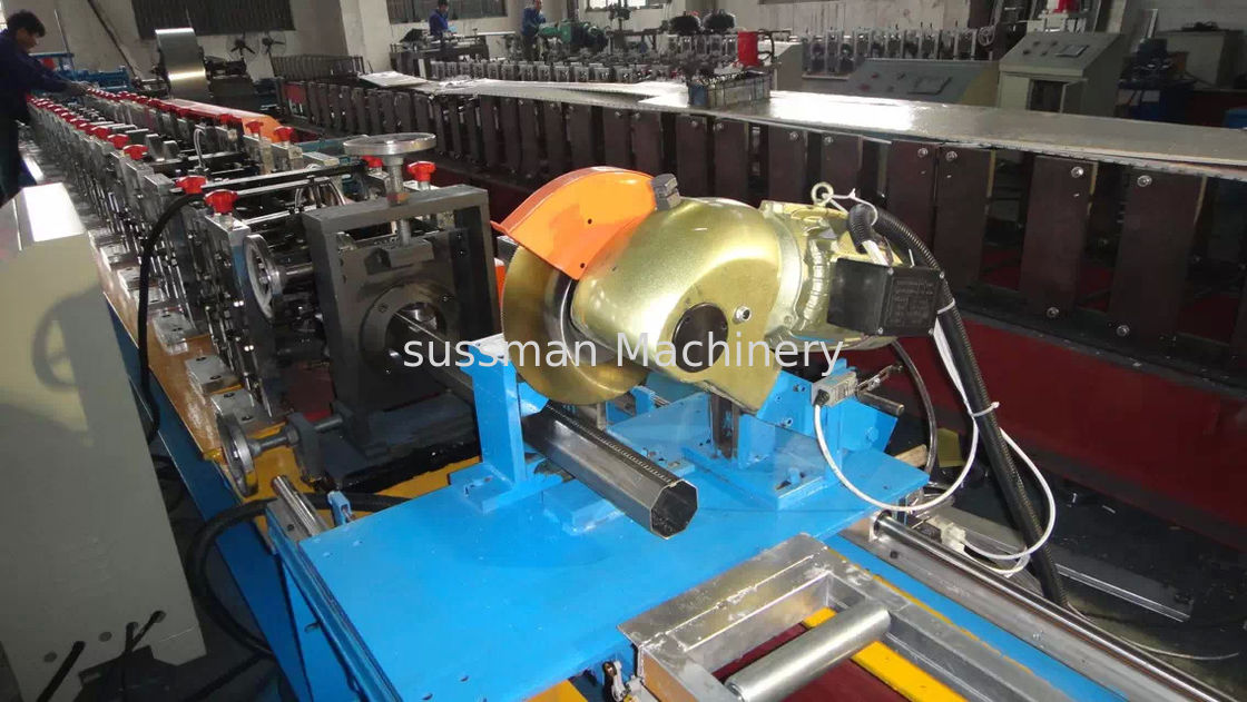 High Speed Roller Shutter Door Roll Forming Machine 60mm Octagon Shaft