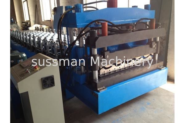 Glazed Tile Roll Forming Machine Color Coated Cold Steel Coil Roll Forming Equipment