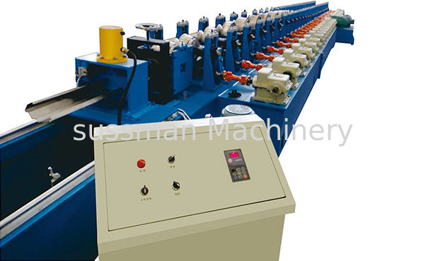 High Efficiency Door Frame Roll Forming Machine 18 Forming Stations ISO Approval
