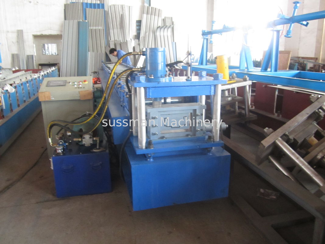 Forming Speed 15m / Min Door Frame Roller Making Machine Gearbox Driving System