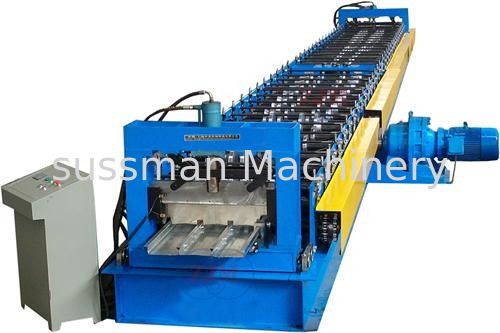 Single Chain Drive Cable Tray Roller Making Machine / Roll Forming Machinery