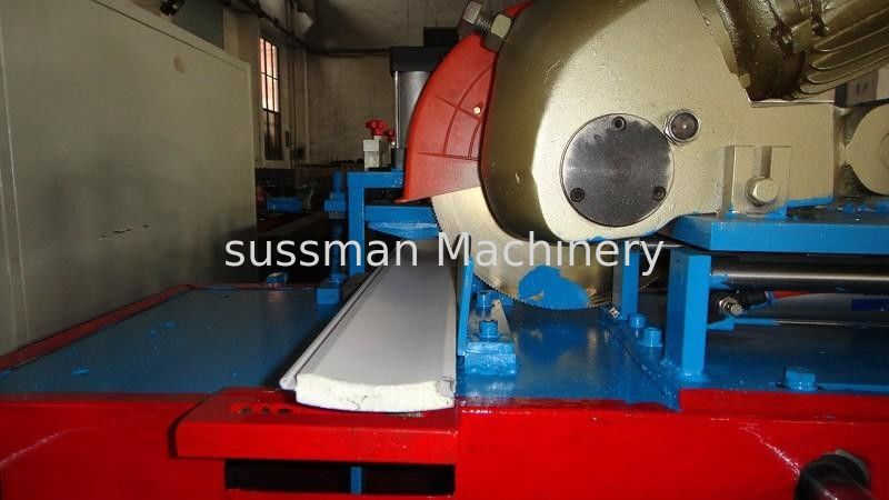 Galvanized Steel Thickness 0.3-0.6mm PU Foam Rolling Shutter Door Forming Machine