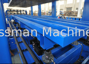 1000mm Coil Sheet 5.5Kw Ceiling PU Sandwich Panel Production Line 1.0 Inch Chain