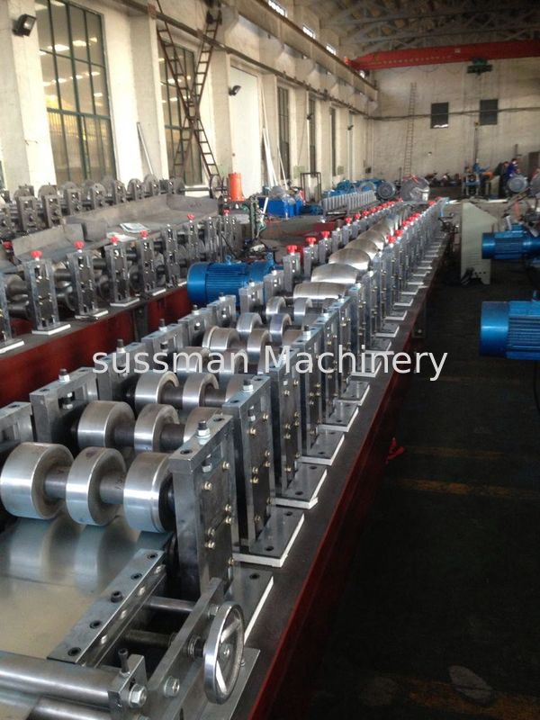 0.4-1.2mm Galvanized Steel or Colour Steel Octagon Pipe Roll Forming Machine