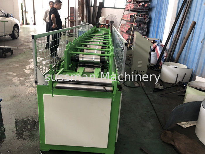 Metal Chain Drive Shutter Door Roll Forming Machine 12 - 15m / Min Working Speed
