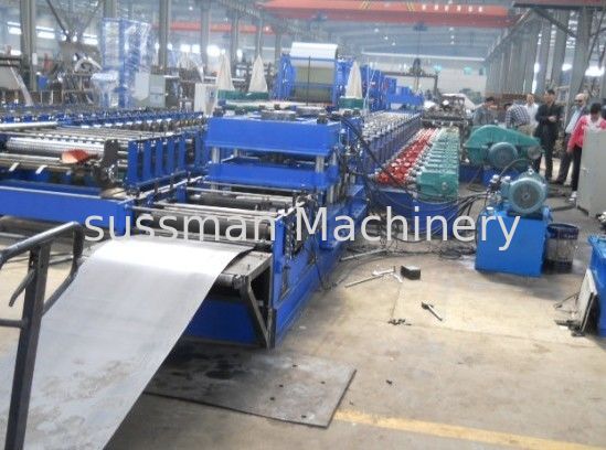 Electric Computer Fully Automatic Guard Rail Roll Forming Machine 380V 50Hz 3 Phase