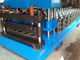 Automatic Roof Panel Roll Forming Machine , Steel Metal Glazed Step Tile Making Machine