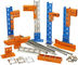 Storage Rack Box Beam Roll Forming Machinery Shaft Diameter 75mm Product Speed 8-10m/min