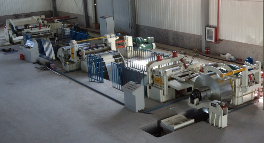 Machine Line Capacity High Production Capacity Coil Width 500-1600mm Slitting Line Machine ...