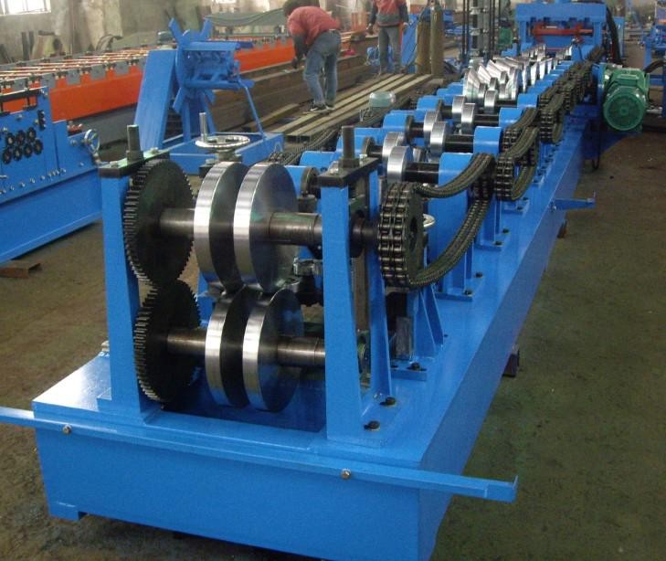 Ready  For Shippment Fully Automatic C Purlin Production Line Machine Width Adjustable