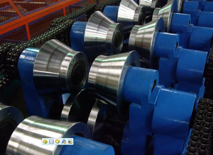 Fully Automatic Galvanized Steel CZ Purlin Cold Roll Forming Machine High Speed
