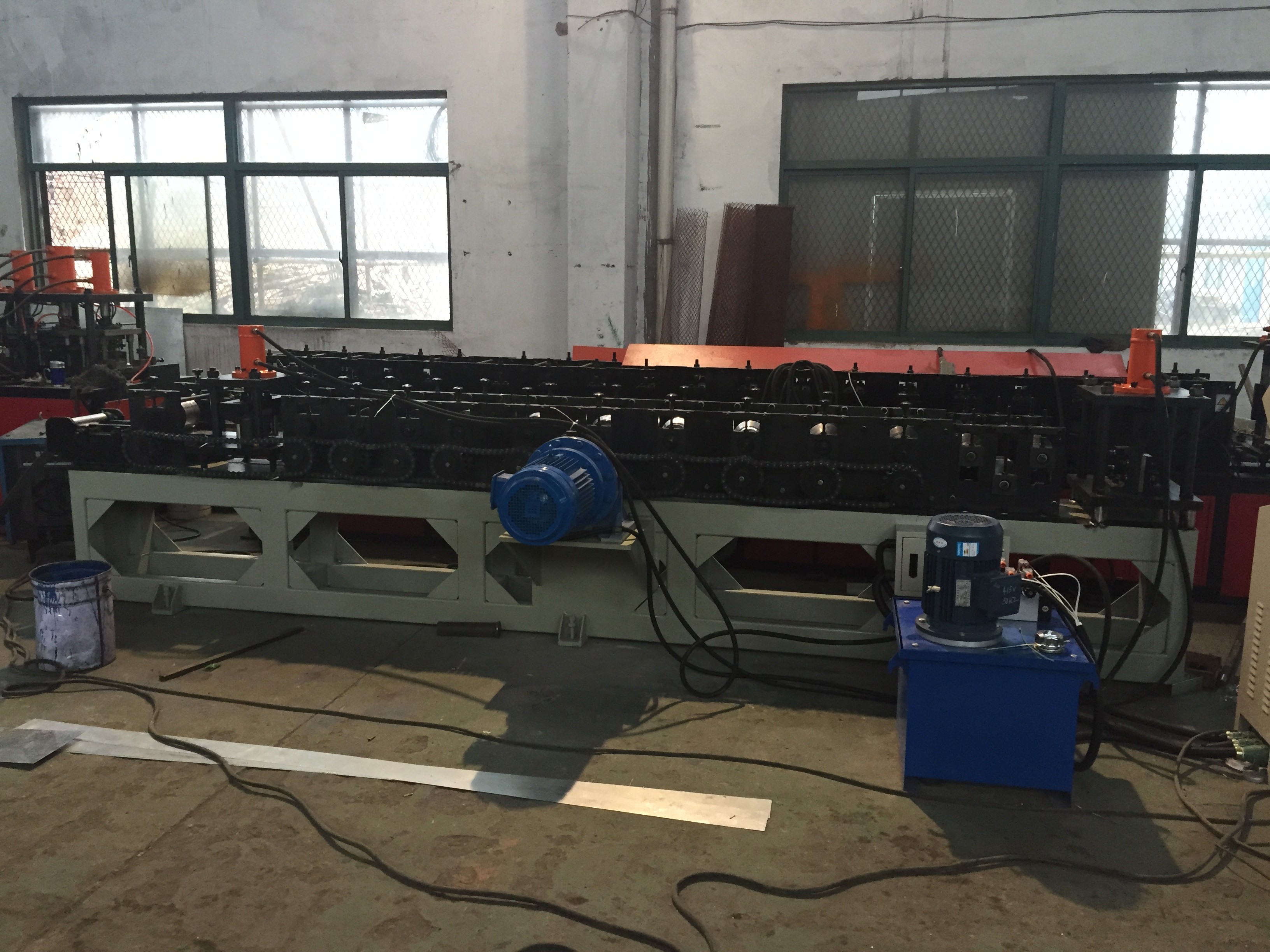 Durable C Purlin Roll Forming Machine C Type Purlin Roll Making Machine