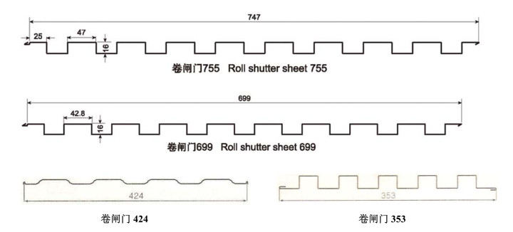 1.0 Inch Chain Shutter Door Roll Forming Machine 380v 8 - 12 m / min High Speed
