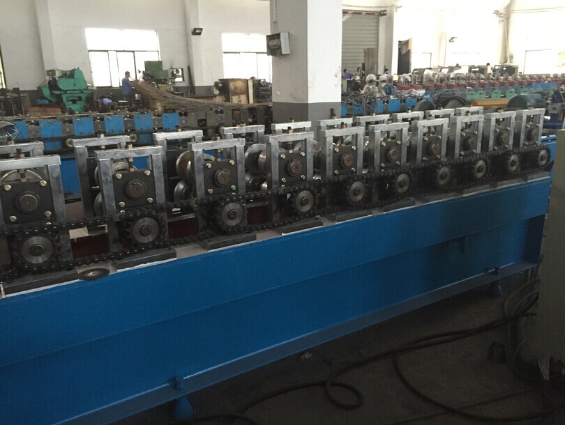 1.5 - 2mm Steel Door Frame Roll Forming Machine 11.0Kw Cold Roll Forming Equipment