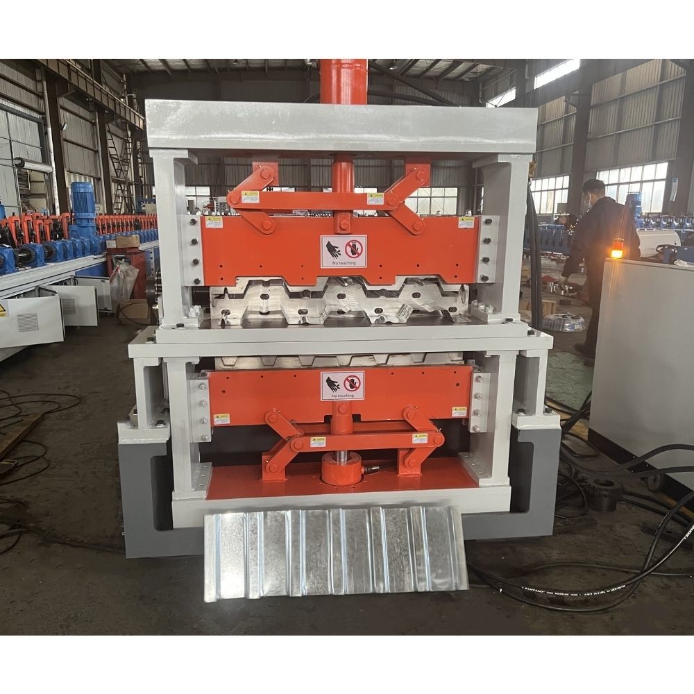 2" Composite B Deck Double Layer Deck Floor Roll Forming Machine