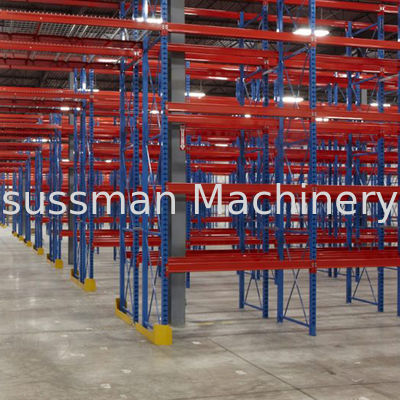 2.5mm Upright Rack Roll Forming Machine With 6 Meters Auto Stacker