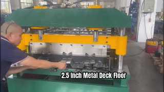 2.5 Inch Metal Deck Floor Roll Forming Machine