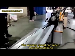 High Speed 100 Meters/Minute Omega U Channel Wall Angle Light Keel Drywall Roll Forming Machine