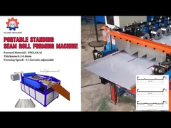 Portable Standing Seam Roll Forming Machine