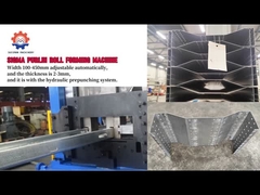 Fully Automatic M Purlin Roll Forming Equipment High Speed 10 - 15 m / min