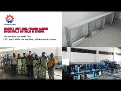 Light steel framing machine