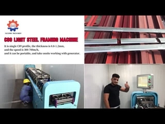 Multiple Sizes Light Steel Framing Machine