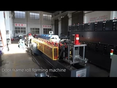 50HZ 3Phase Door Frame Roll Forming Machine With 3.0KW 4.5 * 1.2 * 1.5m High Voltage