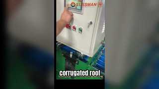 corrugated roof roll forming machine