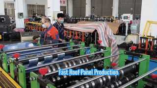 Roof Panel Roll Forming Machine