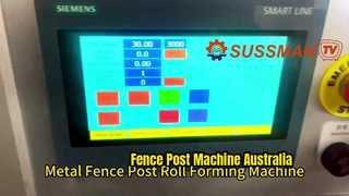 Introduce Australia Fence Post C65mm Channel Roll Forming Machine For You