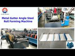 Metal Gutter Angle Steel Roll Forming Machine
