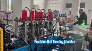 2 Inches Guide Rail Roll Forming Machine