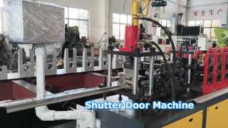 Shutter Door Roll Forming Machine